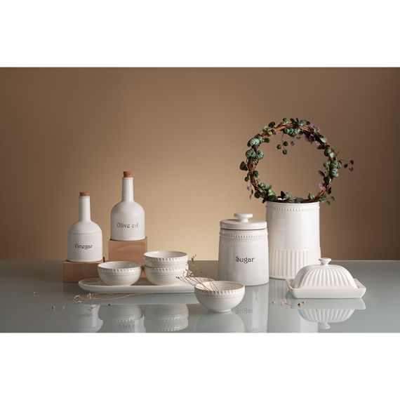 Масленка белого цвета из коллекции Kitchen Spirit, Tkano, изображение 4