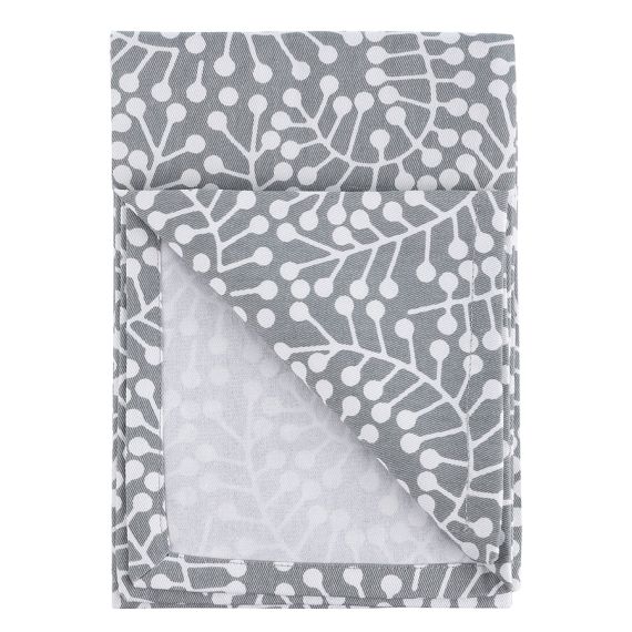 Набор из двух салфеток сервировочных серого цвета с принтом Спелая Смородина из коллекции Scandinavian touch, 45х45 см, Tkano, изображение 3