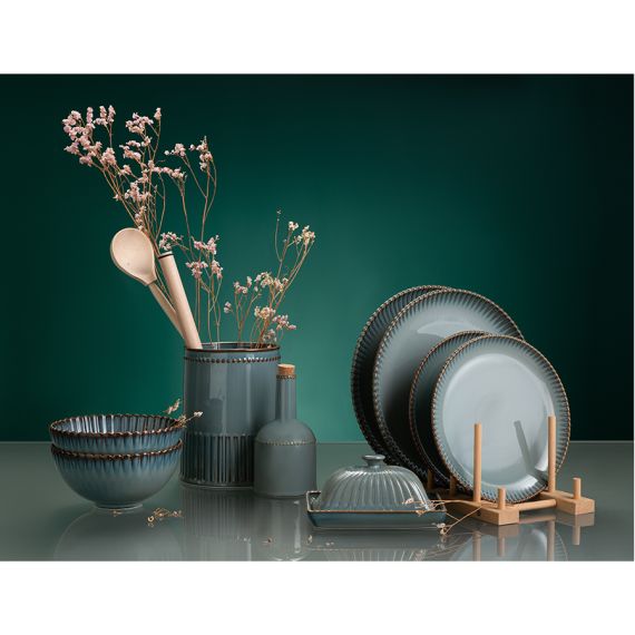 Набор из двух салатников темно-серого цвета из коллекции Kitchen Spirit, 750 мл, Tkano, изображение 8