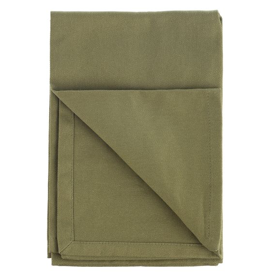 Набор из двух салфеток сервировочных из хлопка оливкового цвета из коллекции Essential, 45х45 см, Tkano, изображение 2