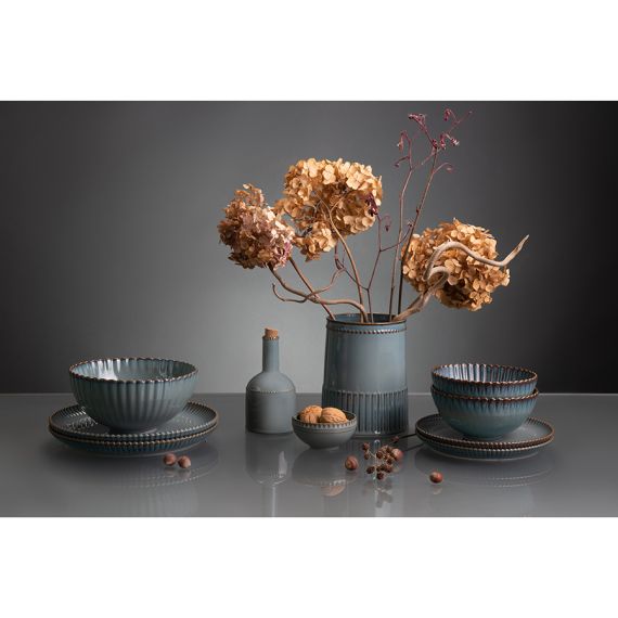 Набор из двух тарелок темно-серого цвета из коллекции Kitchen Spirit, 21 см, Tkano, изображение 3