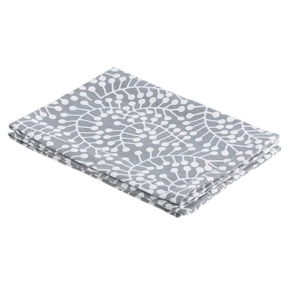 Набор из двух салфеток сервировочных серого цвета с принтом Спелая Смородина из коллекции Scandinavian touch, 45х45 см, Tkano, изображение 2