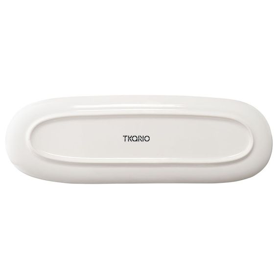 Овальное блюдо белого цвета из коллекции Kitchen Spirit, Tkano, изображение 2