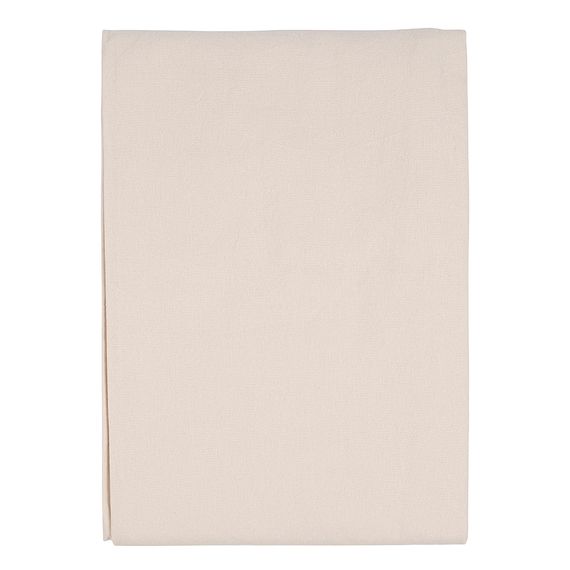 Скатерть из хлопка бежево-серого цвета из коллекции Scandinavian touch, 170х170 см, Tkano