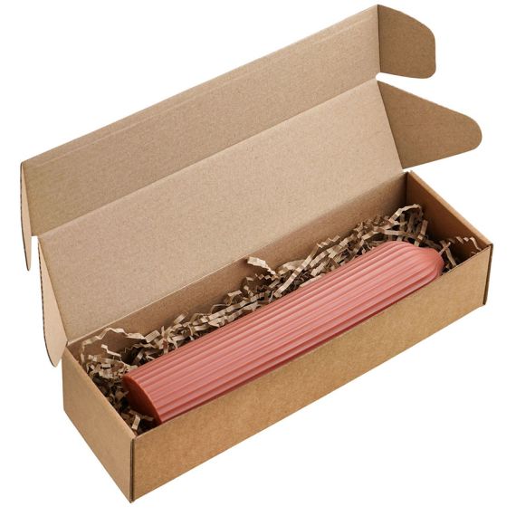 Свеча декоративная терракотового цвета из коллекции Edge, 25,5 см, Tkano, изображение 11