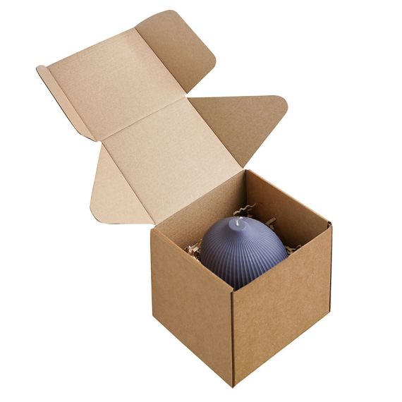 Свеча декоративная синего цвета из коллекции Edge, 10,5 см, Tkano, изображение 13