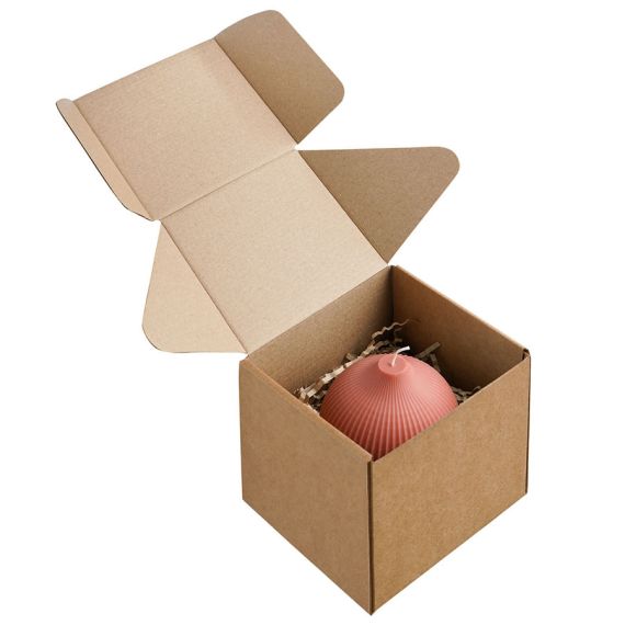 Свеча декоративная терракотового цвета из коллекции Edge, 10,5 см, Tkano, изображение 16