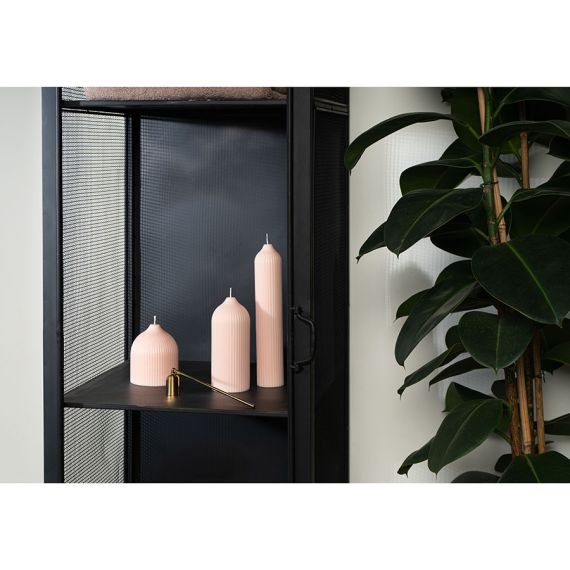 Свеча декоративная бежево-розового цвета из коллекции Edge, 10,5 см, Tkano, изображение 2