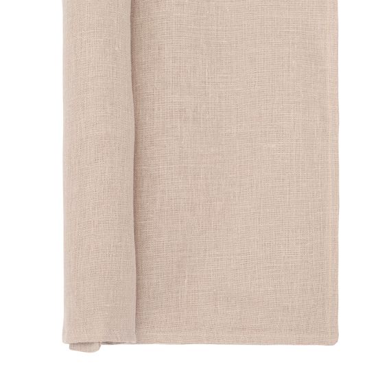 Салфетка под приборы из стираного льна бежевого цвета из коллекции Essential, 35х45 см, Tkano, изображение 3