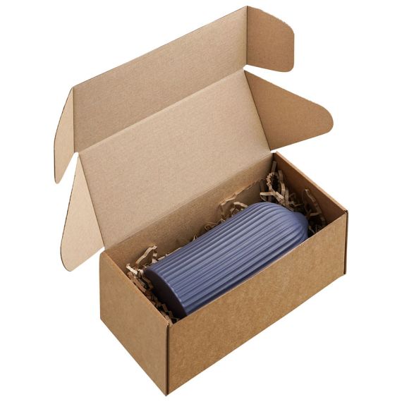 Свеча декоративная синего цвета из коллекции Edge, 16,5 см, Tkano, изображение 12