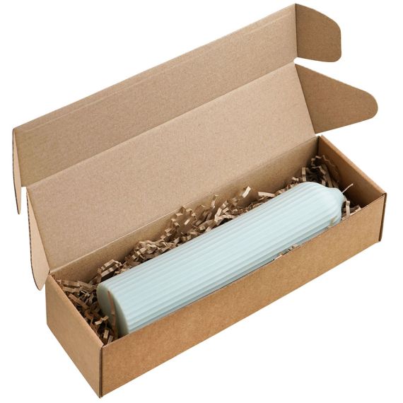 Свеча декоративная мятного цвета из коллекции Edge, 25,5 см, Tkano, изображение 8