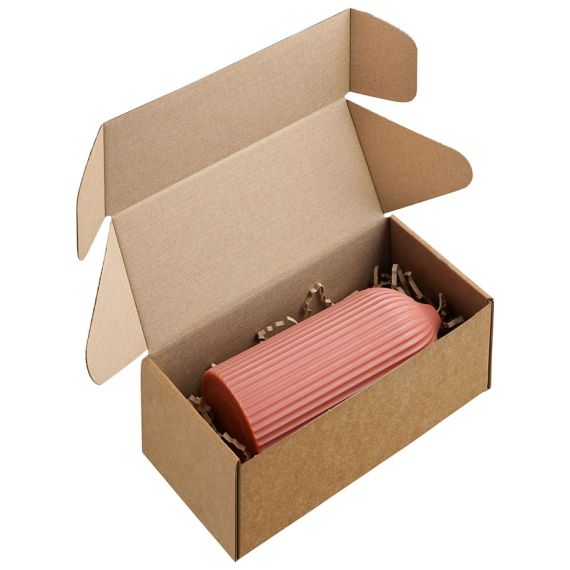 Свеча декоративная терракотового цвета из коллекции Edge, 16,5 см, Tkano, изображение 9