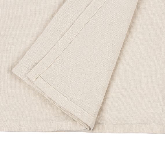 Скатерть из хлопка бежево-серого цвета из коллекции Scandinavian touch, 170х170 см, Tkano, изображение 4