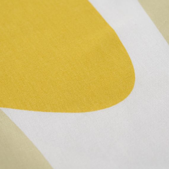 Полотенце кухонное горчичного цвета с авторским принтом из коллекции Freak Fruit, 50х70 см, Tkano, изображение 3