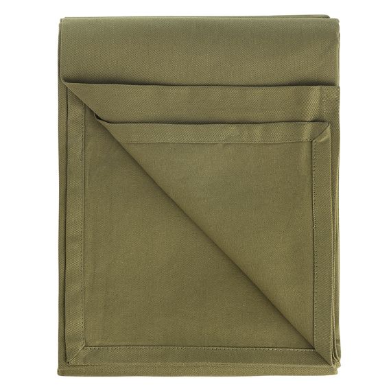 Скатерть из хлопка оливкового цвета из коллекции Essential, 170х250 см, Tkano, изображение 3