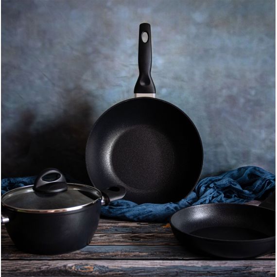 Dolomitica Extra Black - Кастрюля 4,5 л, диам. 24 см, Barazzoni, изображение 3