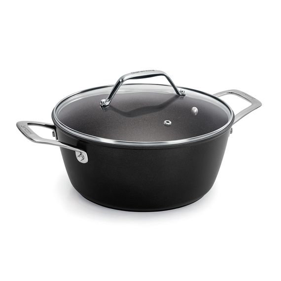 Black Titan - Кастрюля 4,1 л , диам. 24 см + крышка, Barazzoni
