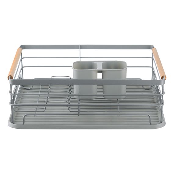 Сушилка для посуды Granli, 43x30,5x14 см, серая, Smart Solutions