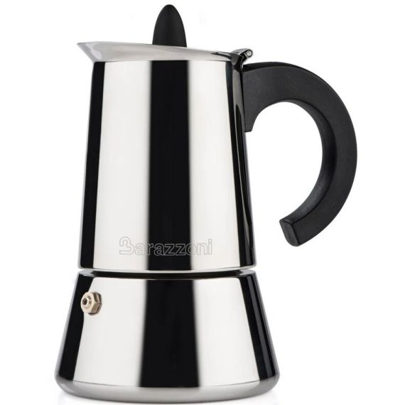 Inox - Гейзерная кофеварка на 6 чашек, Barazzoni, изображение 2