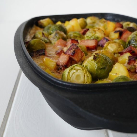 Жаровня глубокая со стеклянной крышкой Gigant, 5 л, BAF, изображение 2