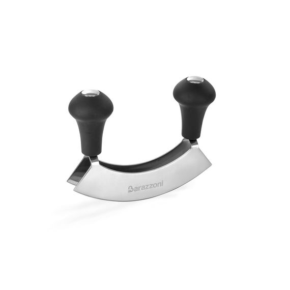 My Utensil - Двойной нож Мезалуна, 14 * 11 см,  сталь 18/10, Barazzoni