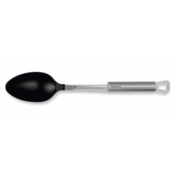 My Utensil - Ложка сервировочная для всех типов покрытий, 32 см, сталь 18/10 + нейлон, Barazzoni
