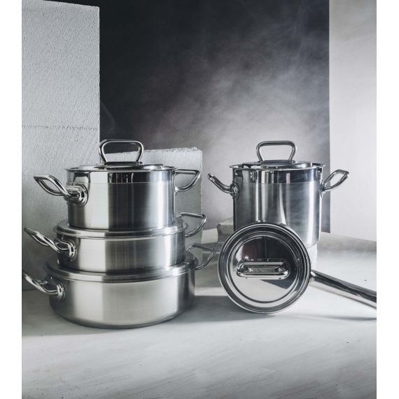 Professional - Кастрюля 5,5 л, диам. 24 см  + крышка, Barazzoni, изображение 5