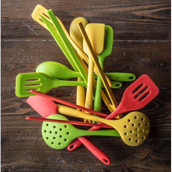 My Utensil - Щипцы 29,2 см, красные, Barazzoni, изображение 2