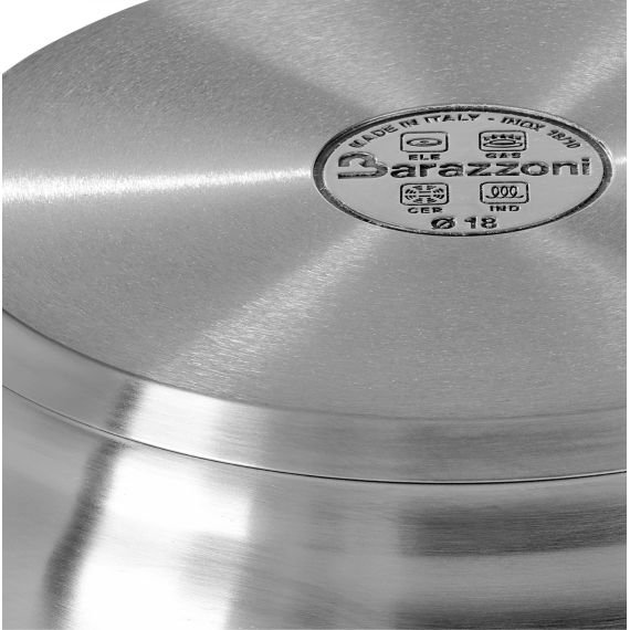 Professional - Кастрюля 3,2 л, диам. 20 см  + крышка, Barazzoni, изображение 2