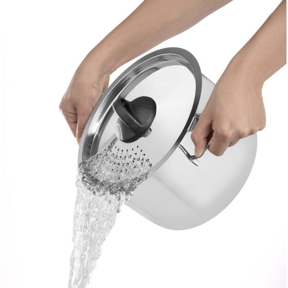 Speciale - Кастрюля 5,5 л, диам. 22 см + крышка-слив, Barazzoni, изображение 3