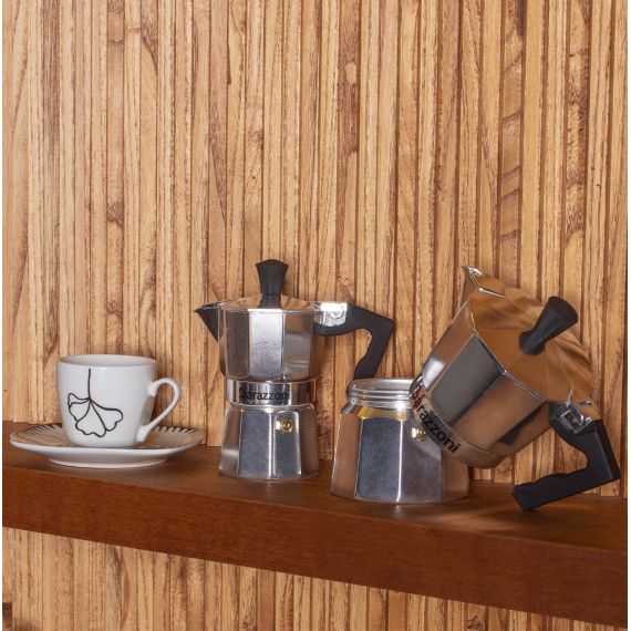 Alluminium - Гейзерная кофеварка на 3 чашки, Barazzoni, изображение 8