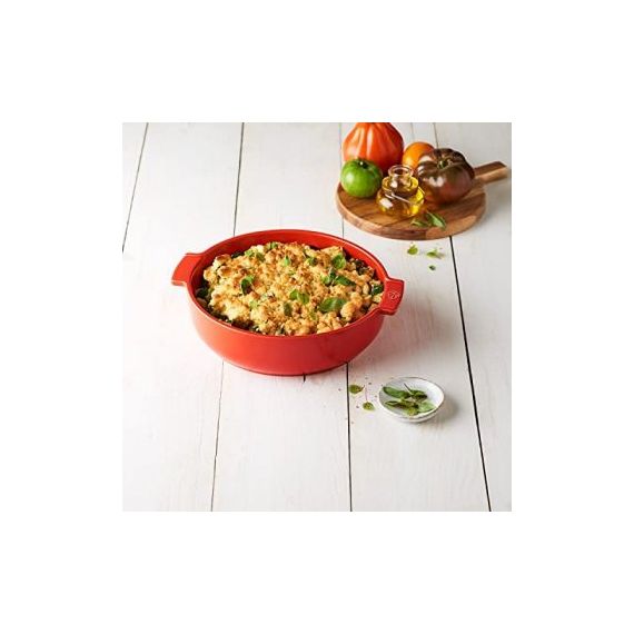 Форма для запекания круглая RED 2,1л, 27см, красный, Peugeot, изображение 3