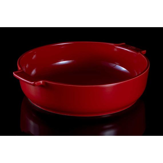 Форма для запекания круглая RED 3,8л, 34см,  красный, Peugeot, изображение 4