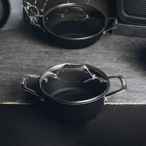 Black Titan - Кастрюля 4,1 л , диам. 24 см + крышка, Barazzoni, изображение 7