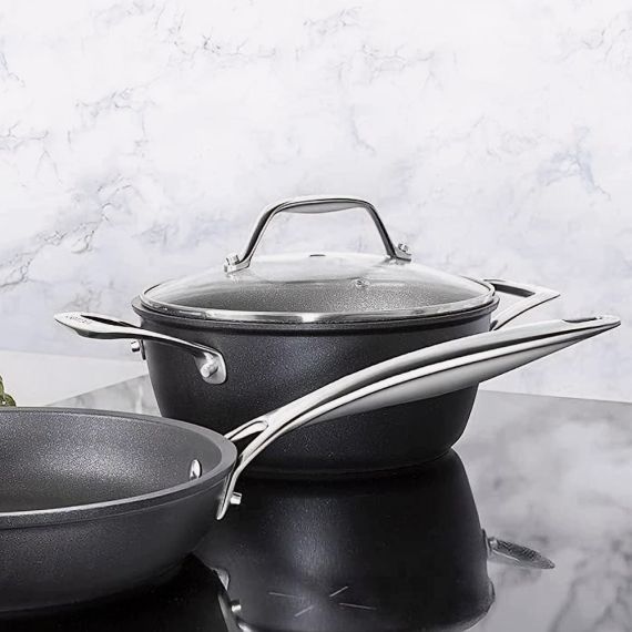 Black Titan - Кастрюля 4,1 л , диам. 24 см + крышка, Barazzoni, изображение 5