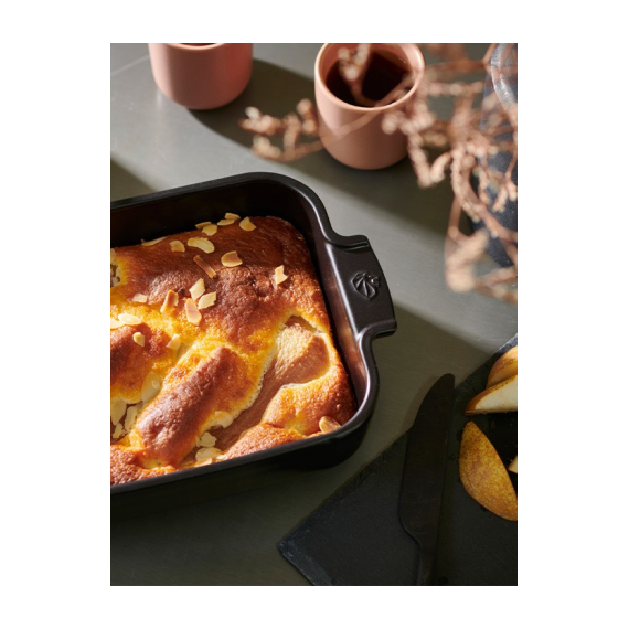 Форма для запекания прямоугольная SATIN BLACK 1,4л, 25х15,5см,  черный, Peugeot, изображение 6