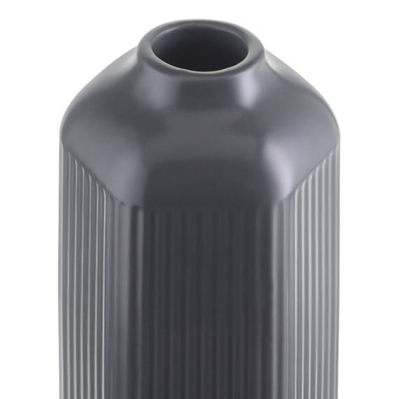 Ваза серого цвета из коллекции Edge, 22см, Tkano, изображение 3