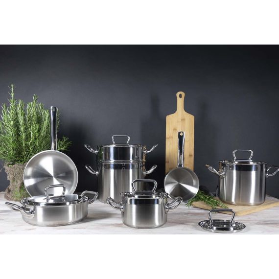 Professional - Кастрюля 5,5 л, диам. 24 см  + крышка, Barazzoni, изображение 6