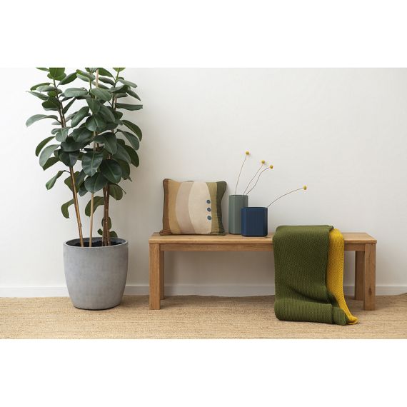 Ваза темно-синего цвета из коллекции Edge, 20см, Tkano, изображение 4