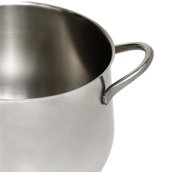 Sapore Italiano - Набор посуды 11 предметов (Кастрюля высокая 3,3 л, Кастрюля высокая 6 л, Кастрюля 2,3 л, Кастрюля 3,8 л, Сотейник 3 л, Ковш 1,1 л, Крышки 14, 18, 22 и 24 см, Ковш для молока 1,2 л), Barazzoni, изображение 11