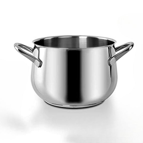 Sapore Italiano - Набор посуды 11 предметов (Кастрюля высокая 3,3 л, Кастрюля высокая 6 л, Кастрюля 2,3 л, Кастрюля 3,8 л, Сотейник 3 л, Ковш 1,1 л, Крышки 14, 18, 22 и 24 см, Ковш для молока 1,2 л), Barazzoni, изображение 5