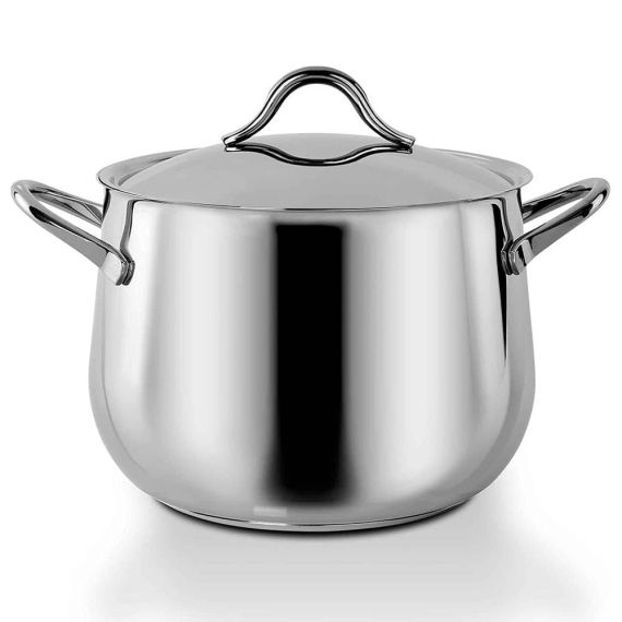 Sapore Italiano - Набор посуды 11 предметов (Кастрюля высокая 3,3 л, Кастрюля высокая 6 л, Кастрюля 2,3 л, Кастрюля 3,8 л, Сотейник 3 л, Ковш 1,1 л, Крышки 14, 18, 22 и 24 см, Ковш для молока 1,2 л), Barazzoni, изображение 2