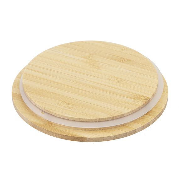 Контейнер стеклянный с бамбуковой крышкой, 480 мл, Smart Solutions, изображение 4