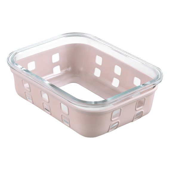 Контейнер для запекания, хранения и переноски продуктов в чехле Smart Solutions, 1050 мл, розовый, Smart Solutions, изображение 3