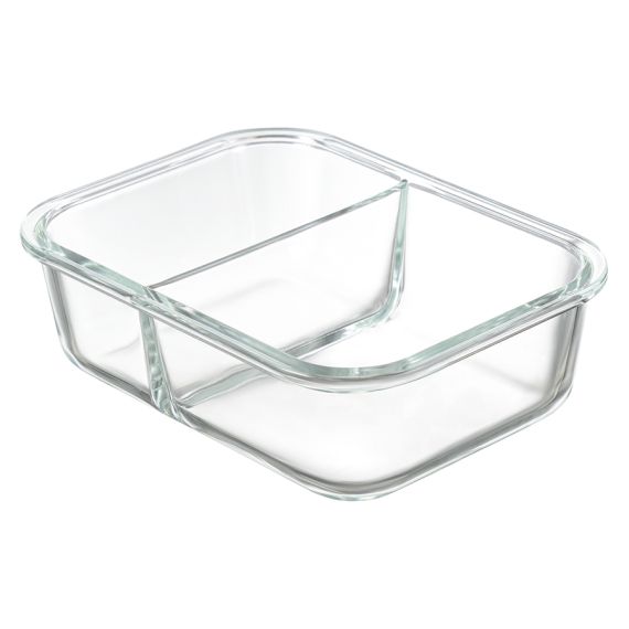 Контейнер для запекания и хранения прямоугольный с разделителями, 1 л, светло-серый, Smart Solutions, изображение 10