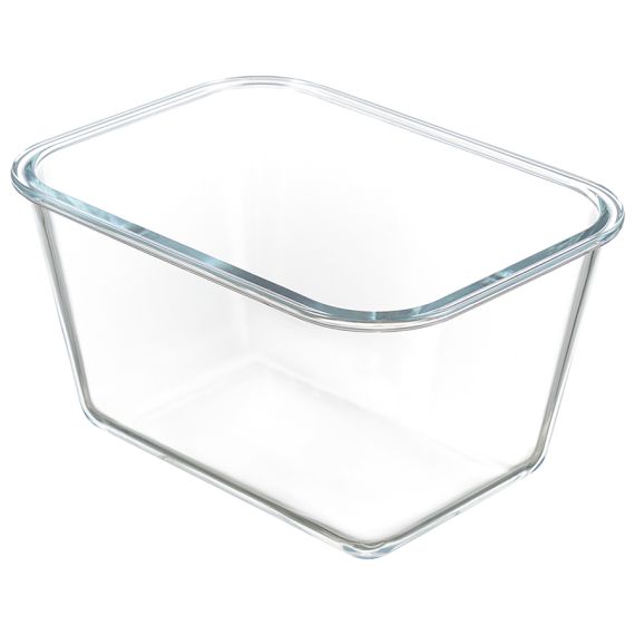 Контейнер для запекания и хранения прямоугольный с крышкой из бамбука, 2,5 л, Smart Solutions, изображение 2