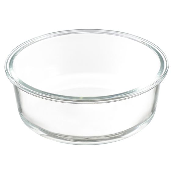 Контейнер для запекания и хранения круглый с крышкой, 1,3 л, светло-серый, Smart Solutions, изображение 7