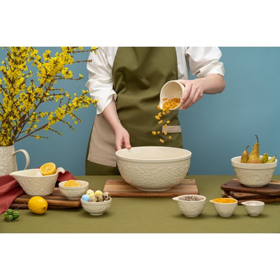 Миска для смешивания Birds of Paradise, 2,6 л, кремовая, Liberty Jones, изображение 2