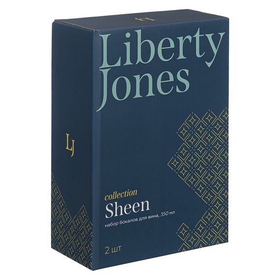 Набор бокалов для вина Sheen, 350 мл, 2 шт., Liberty Jones, изображение 3