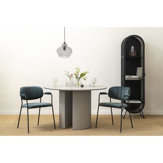 Набор бокалов для вина Flowi, 410 мл, зеленые, 2 шт., Liberty Jones, изображение 2